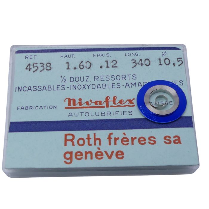Universal 128 - 770 Ressort de barillet (à l'unité) - Mainspring (per unit)