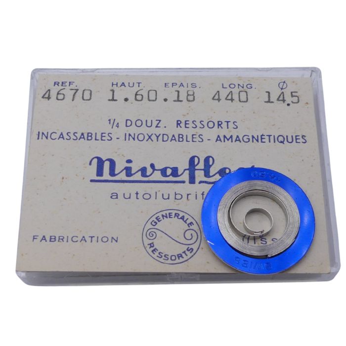 FHF 45 - 770 Ressort de barillet (à l'unité) - Mainspring (per unit)