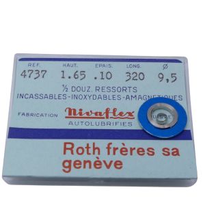 Cortebert 694 - 770 Ressort de barillet (à l'unité) - Mainspring (per unit)