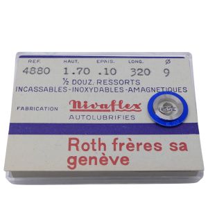 Alpina 647 - 770 Ressort de barillet (à l'unité) - Mainspring (per unit)