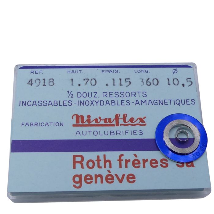 FHF 26 - 770 Ressort de barillet (à l'unité) - Mainspring (per unit)