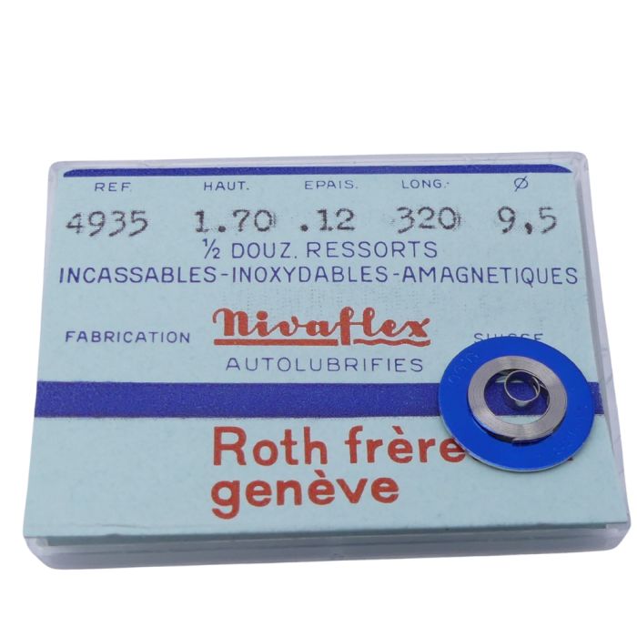 Tissot 28 - 770 Ressort de barillet (à l'unité) - Mainspring (per unit)
