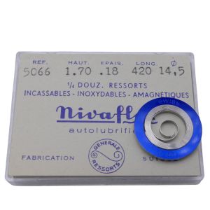 Lanco 587 - 770 Ressort de barillet (à l'unité) - Mainspring (per unit)