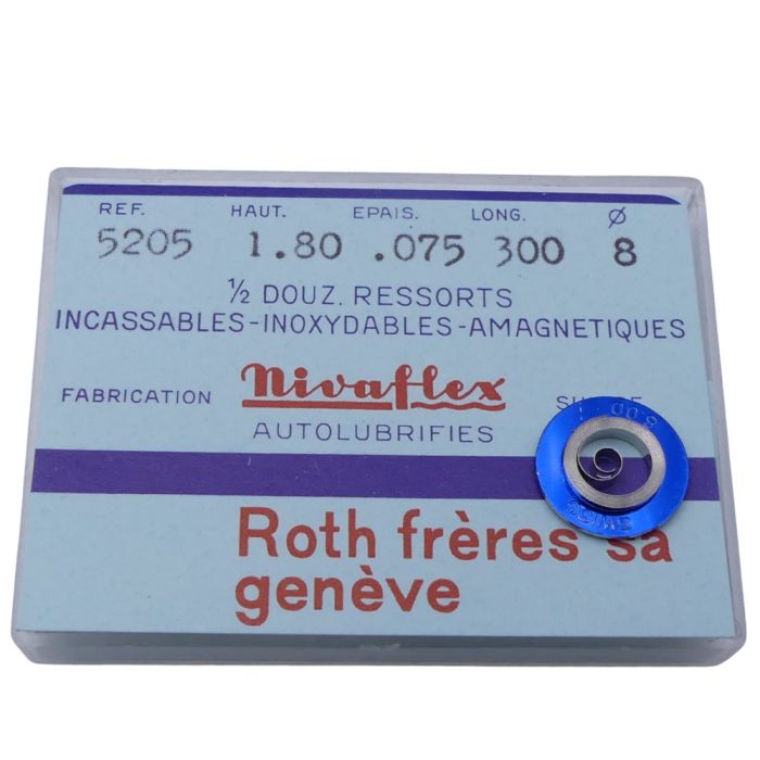 AS 1475 réveil - 770 Ressort de barillet (à l'unité) - Mainspring (per unit)