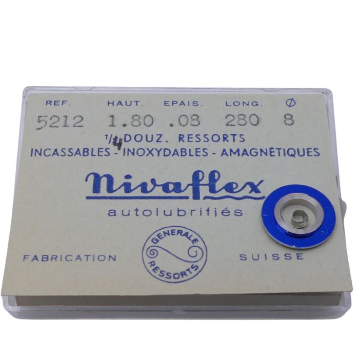 FHF 75 - 770 Ressort de barillet (à l'unité) - Mainspring (per unit)