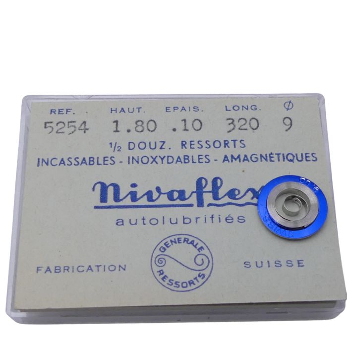 Universal 253 - 770 Ressort de barillet (à l'unité) - Mainspring (per unit)