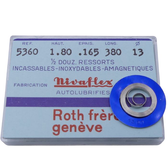 ETA 852 - 770 Ressort de barillet (à l'unité) - Mainspring (per unit)