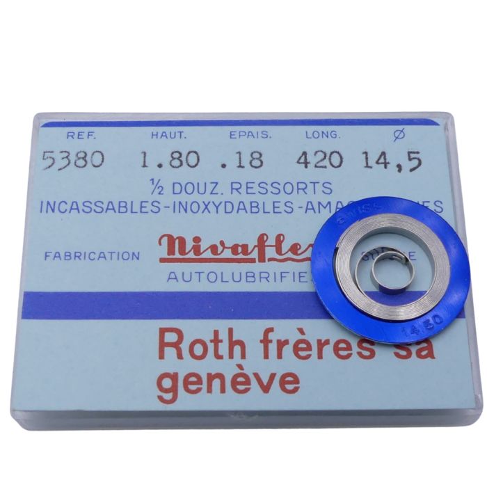 FHF 41 - 770 Ressort de barillet (à l'unité) - Mainspring (per unit)