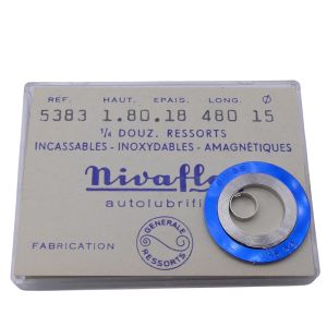 Omega 17 L - 770 Ressort de barillet (à l'unité) - Mainspring (per unit)