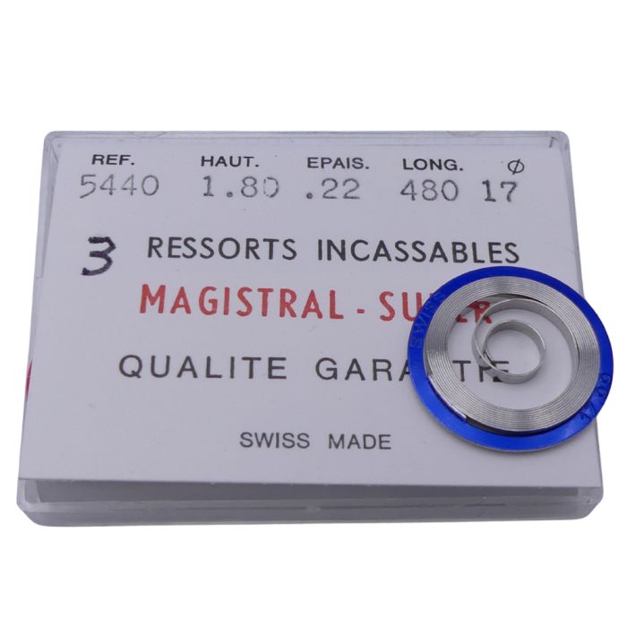 BFG 603 - 770 Ressort de barillet (à l'unité) - Mainspring (per unit)