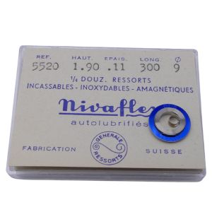 Alpina 635 - 770 Ressort de barillet (à l'unité) - Mainspring (per unit)