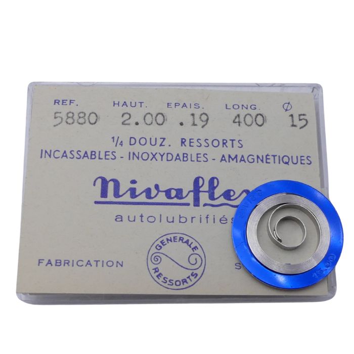 Valjoux 62 - 770 Ressort de barillet (à l'unité) - Mainspring (per unit)