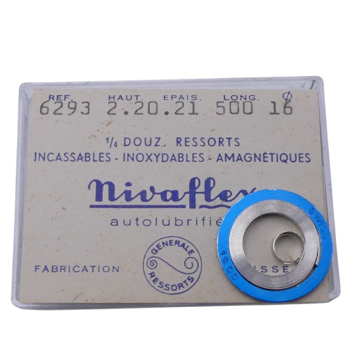 Emes W 21 - 770 Ressort de barillet (à l'unité) - Mainspring (per unit)