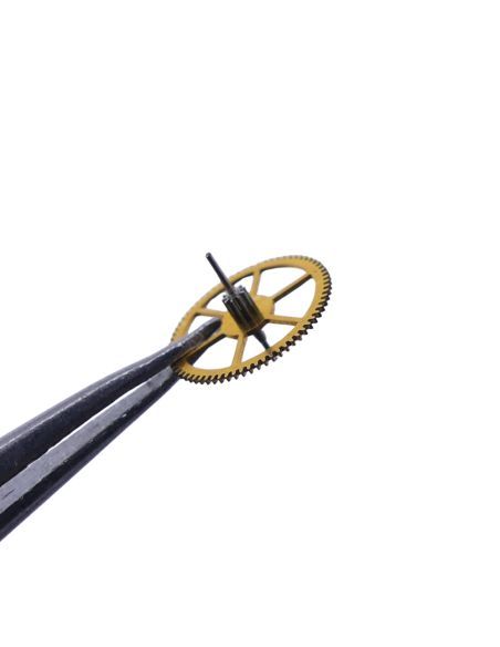 Universal Genève 287 - 225 Roue de seconde deux longs pivots (à l'unité) - Fourth wheel and pinion two long pivots (per unit)