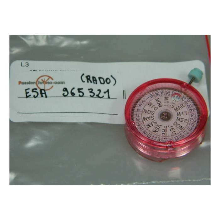 Rado 965 321 mouvement
