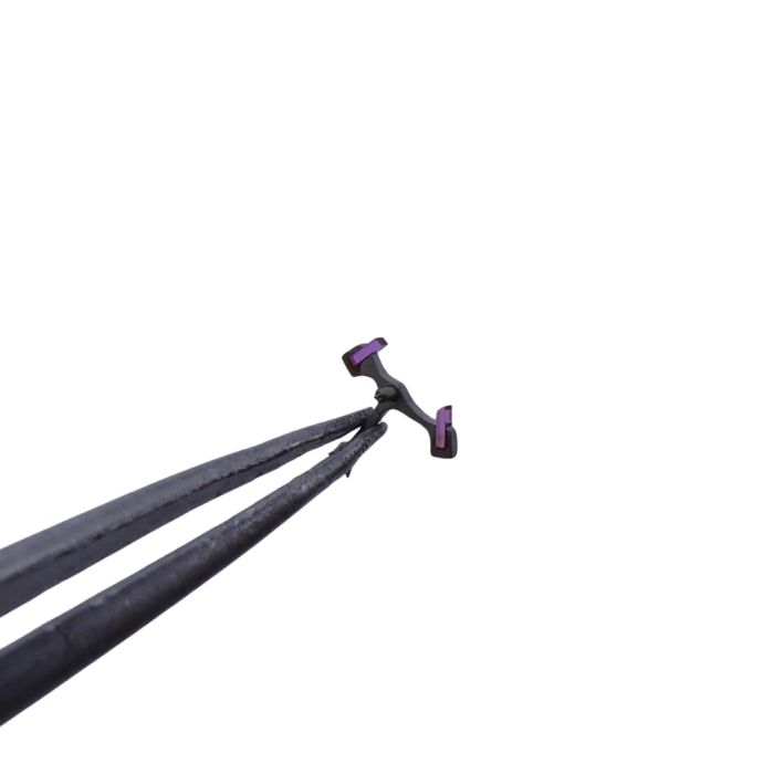 Tissot 17-5 - 710 Ancre montée (à l'unité) - Jewelled pallet fork and staff (per unit)