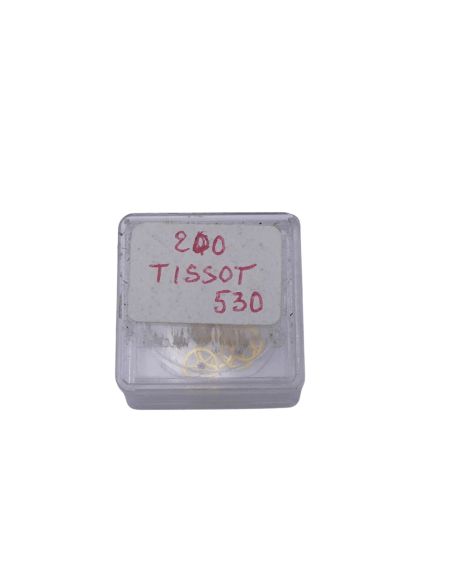 Tissot 530 - 200 Roue de centre avec chaussée (roue de minute) (à l'unité) - Center wheel and pinion with cannon pinion (per uni