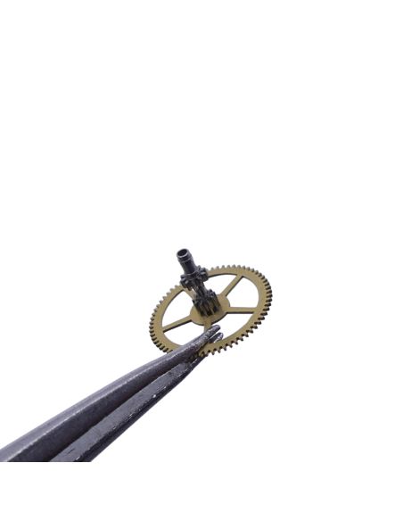 Unitas 180 - 200 Roue de centre avec chaussée (roue de minute) (à l'unité) - Center wheel and pinion with cannon pinion (per uni