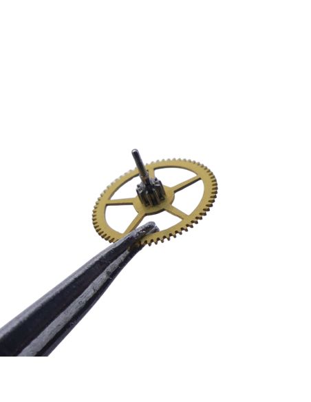 Unitas 199 - 200 Roue de centre avec chaussée (roue de minute) (à l'unité) - Center wheel and pinion with cannon pinion (per uni