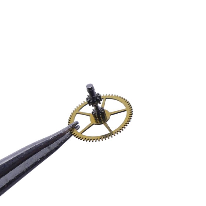 Unitas 201 - 200 Roue de centre avec chaussée (roue de minute) (à l'unité) - Center wheel and pinion with cannon pinion (per uni