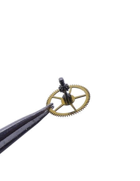 Unitas 201 - 200 Roue de centre avec chaussée (roue de minute) (à l'unité) - Center wheel and pinion with cannon pinion (per uni