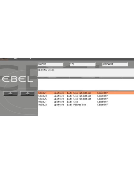 Ebel 087 - 401 Tige - Stem