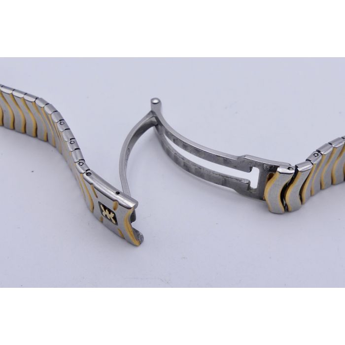 Ebel 1095 bracelet wave or/acier - steel/gold strap - 15mm