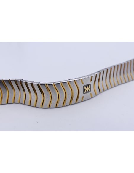 Ebel 1095 bracelet wave or/acier - steel/gold strap - 15mm
