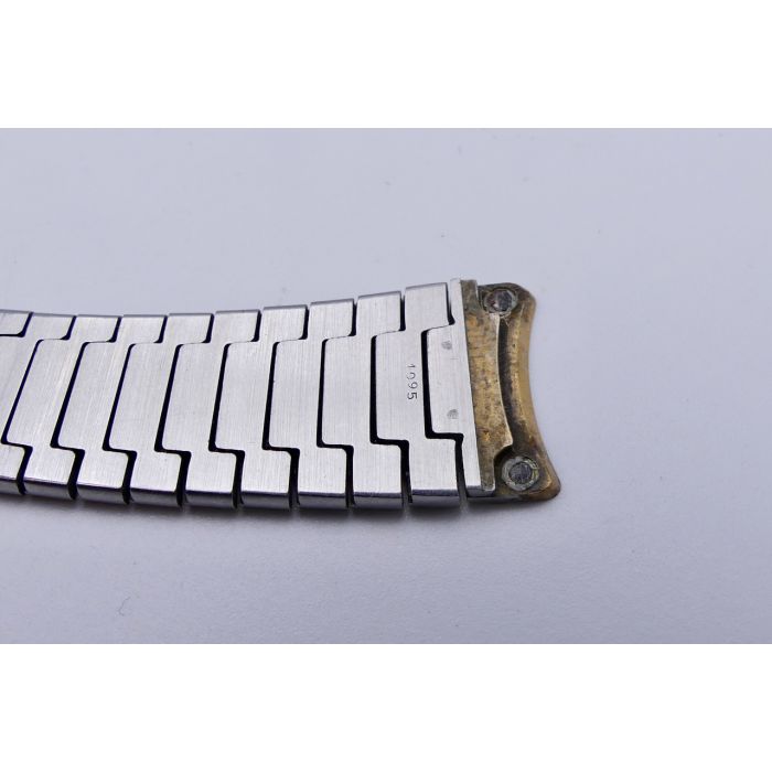 Ebel 1095 bracelet wave or/acier - steel/gold strap - 15mm