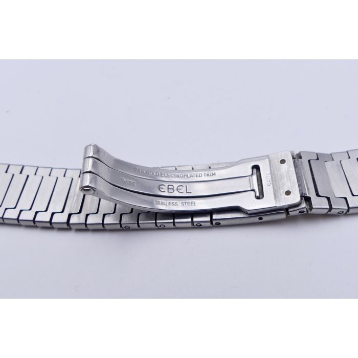 Ebel 1095 bracelet wave or/acier - steel/gold strap - 15mm