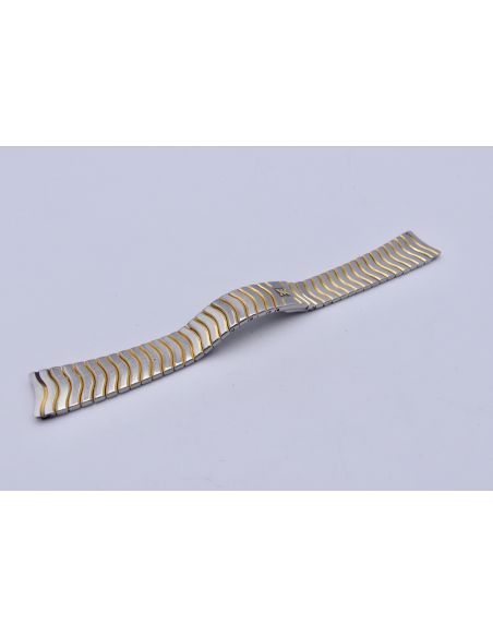 Ebel 1095 bracelet wave or/acier - steel/gold strap - 15mm