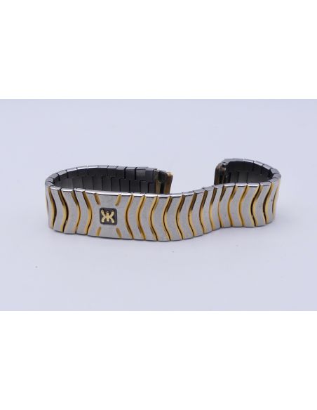 Ebel 1095 bracelet wave or/acier - steel/gold strap - 15mm