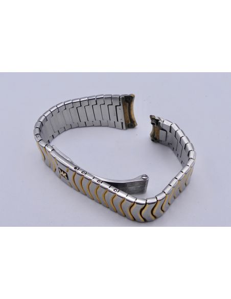 Ebel 1095 bracelet wave or/acier - steel/gold strap - 15mm