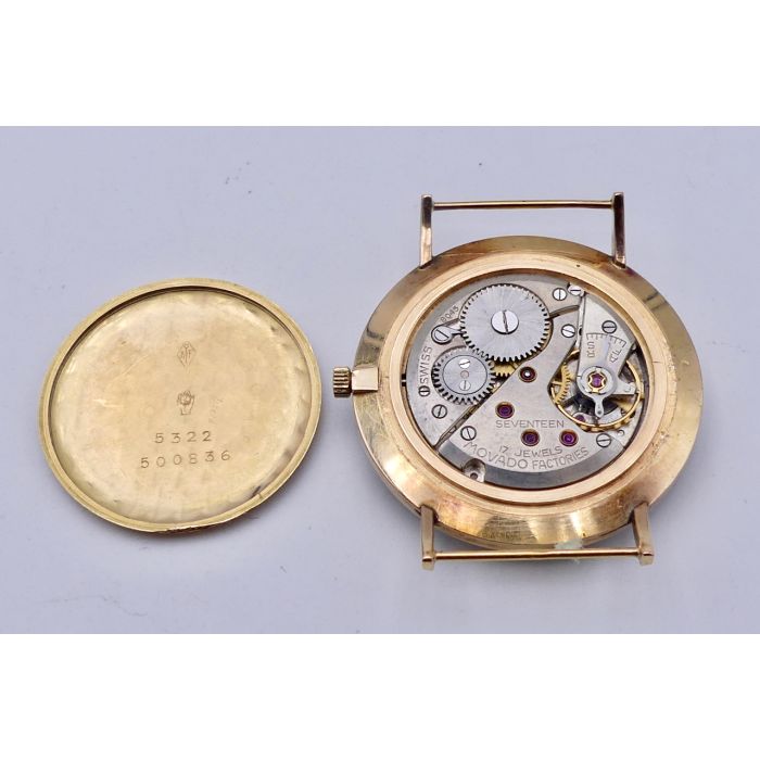 Movado montre OR - Gold vintage watch - Cal: 205