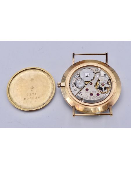 Movado montre OR - Gold vintage watch - Cal: 205