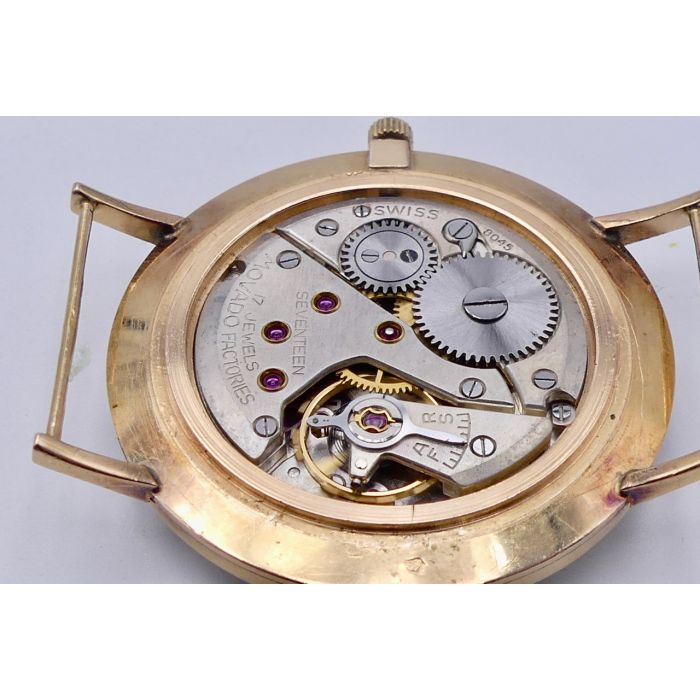 Movado montre OR - Gold vintage watch - Cal: 205