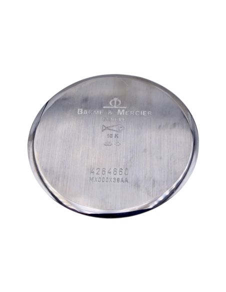 Baume & Mercier Fond de boîte OR 18k - White gold case back