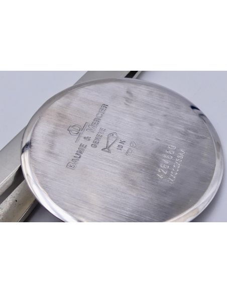 Baume & Mercier Fond de boîte OR 18k - White gold case back