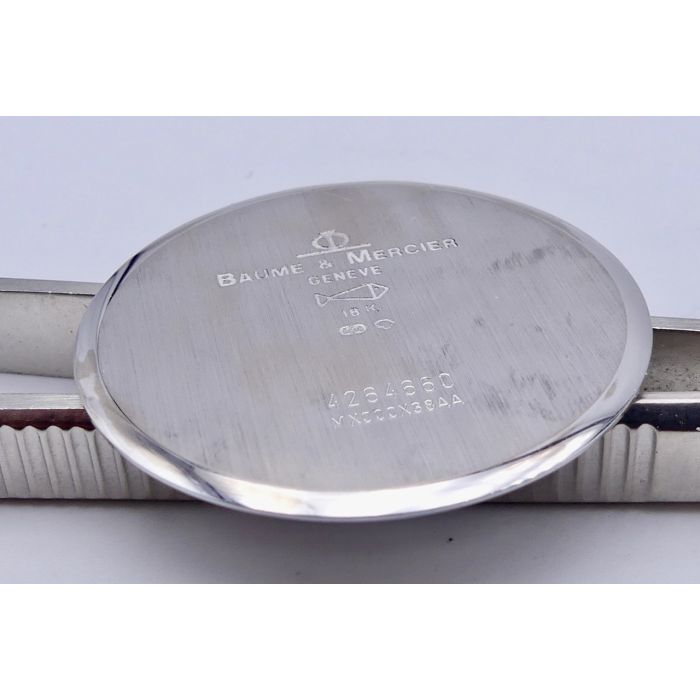 Baume & Mercier Fond de boîte OR 18k - White gold case back