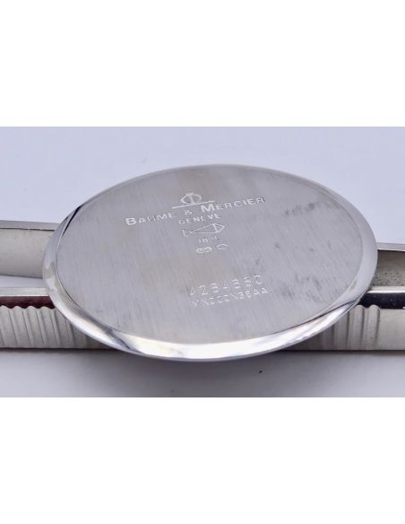 Baume & Mercier Fond de boîte OR 18k - White gold case back