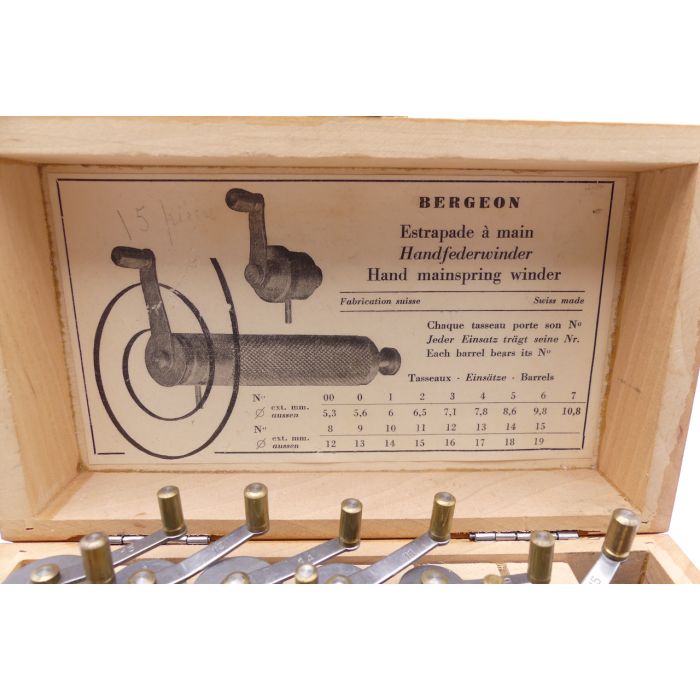 Bergeon 2795 Estrapade à main - Winder hand-operated 