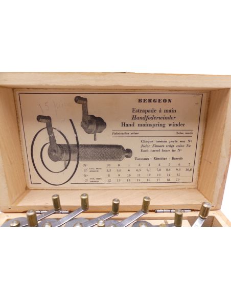 Bergeon 2795 Estrapade à main - Winder hand-operated 