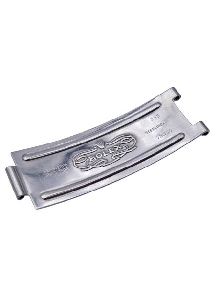 Rolex 78350 Lame de Fermoir acier - Steel clasp link - J10 - 1985