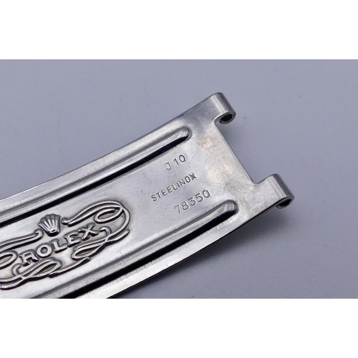Rolex 78350 Lame de Fermoir acier - Steel clasp link - J10 - 1985