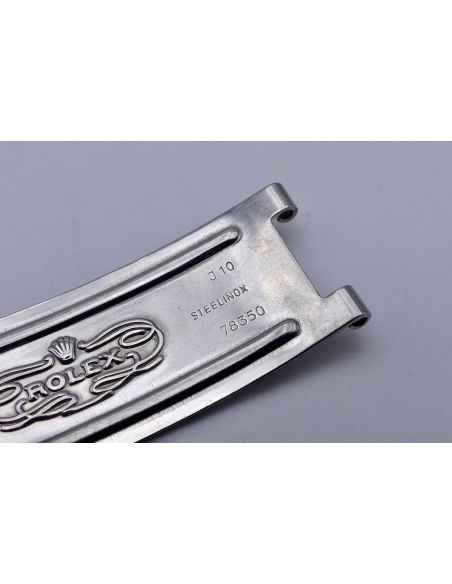 Rolex 78350 Lame de Fermoir acier - Steel clasp link - J10 - 1985