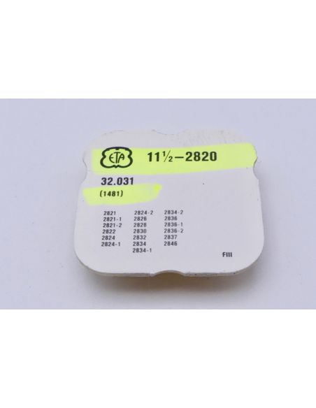 copy ofETA 2820 - 180 Barillet - Barrel