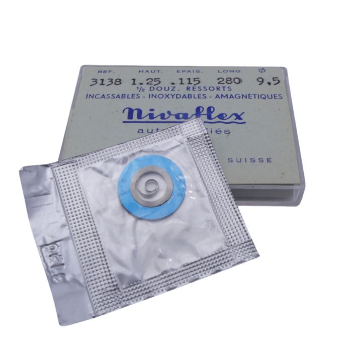 Peseux 7040 - 770 Ressort de barillet (à l'unité) - Mainspring (per unit)
