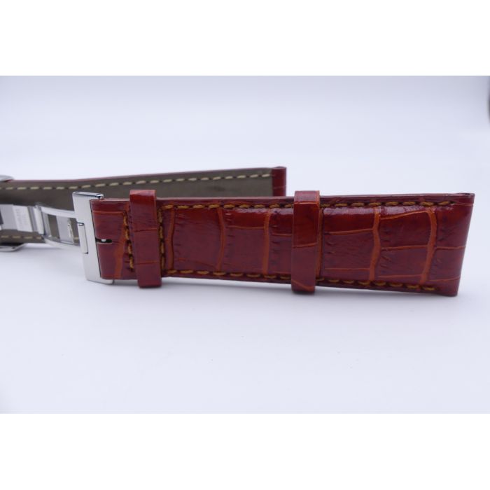 Balmain bracelet cuir avec boucle - Leather strap - 22mm