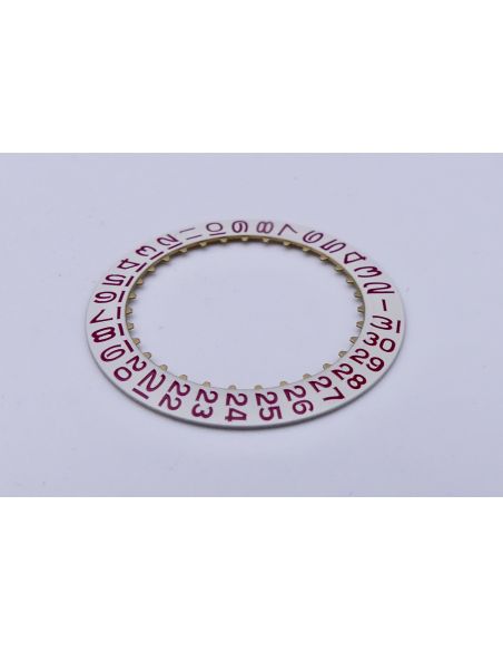 Enicar 1145 - 2557/1 Disque de date - Date indicator - Rouge