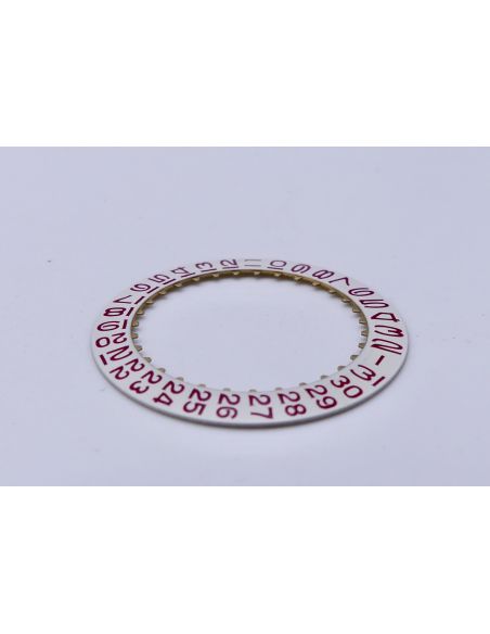 Enicar 1145 - 2557/1 Disque de date - Date indicator - Rouge